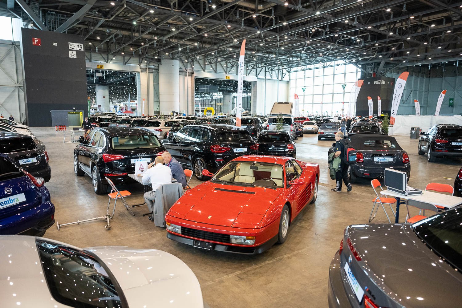 Le salon de la voiture d'occasion