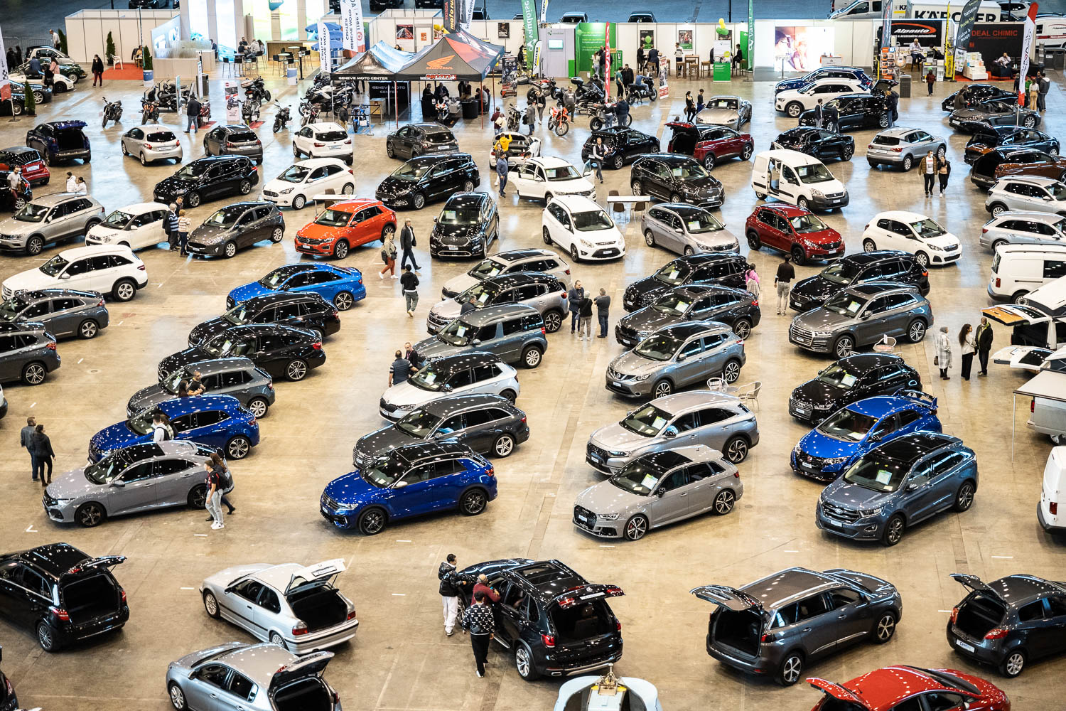 Le salon de la voiture d'occasion