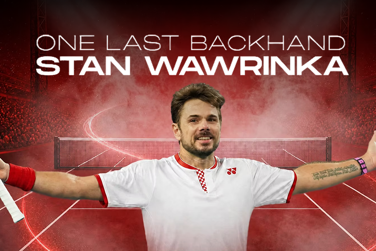 ONE LAST BACKHAND Stan-Wawrinka's-farewell-night